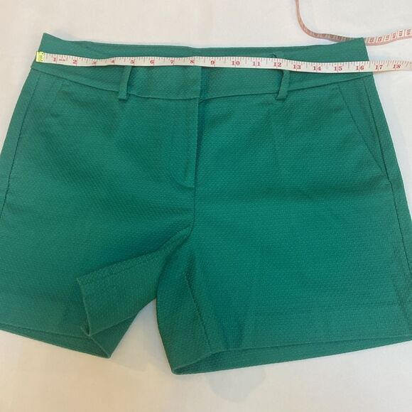 Ann Taylor Factory High Waist Green Shorts - Picture 8 of 10